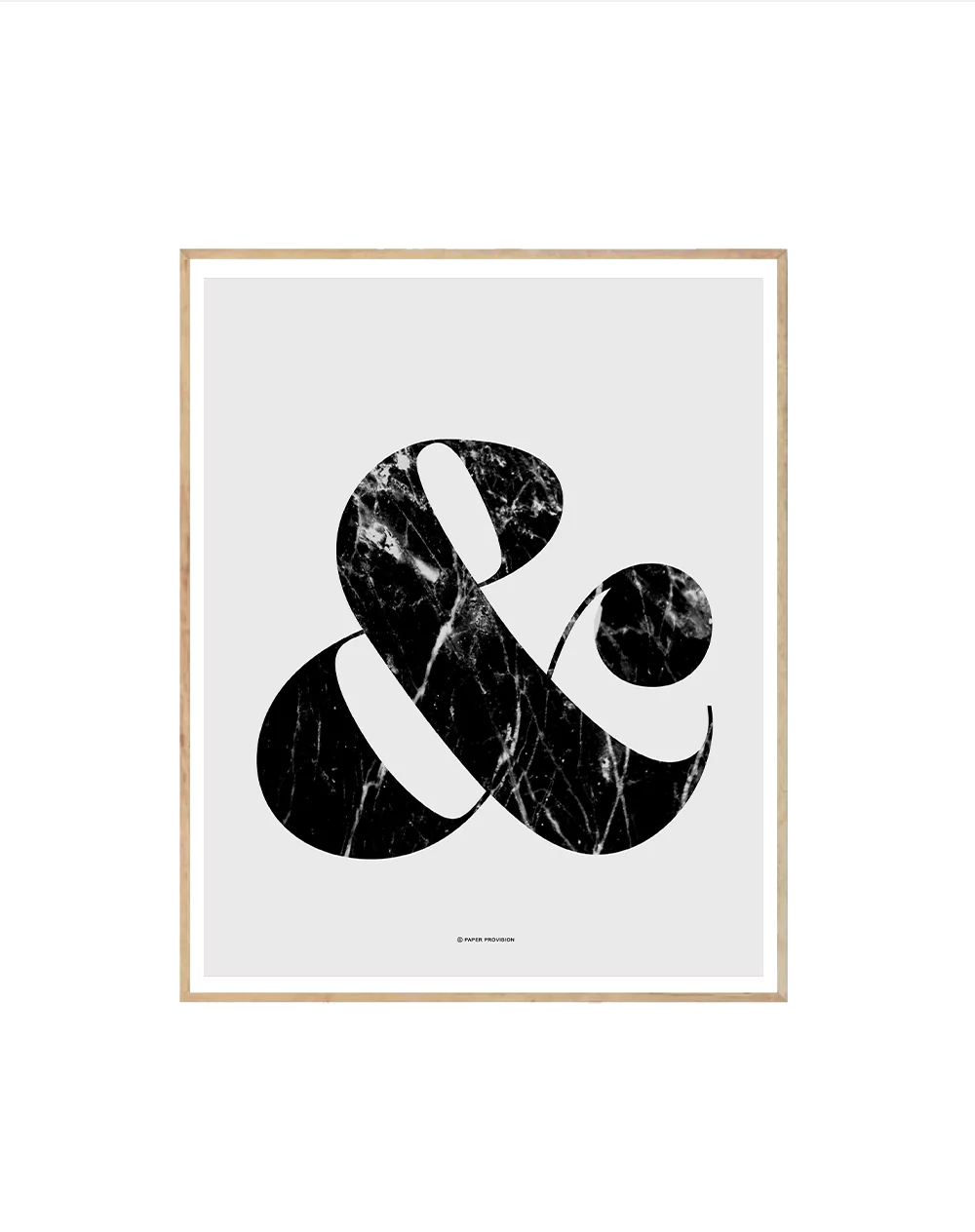 Ampersand Marble (Blanc)