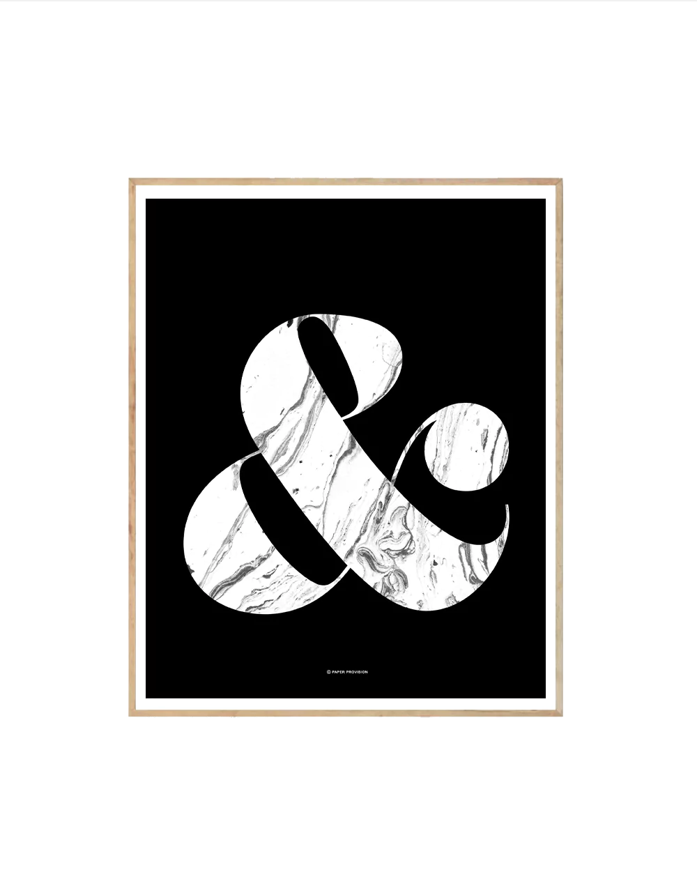 Ampersand Marble (Noir)