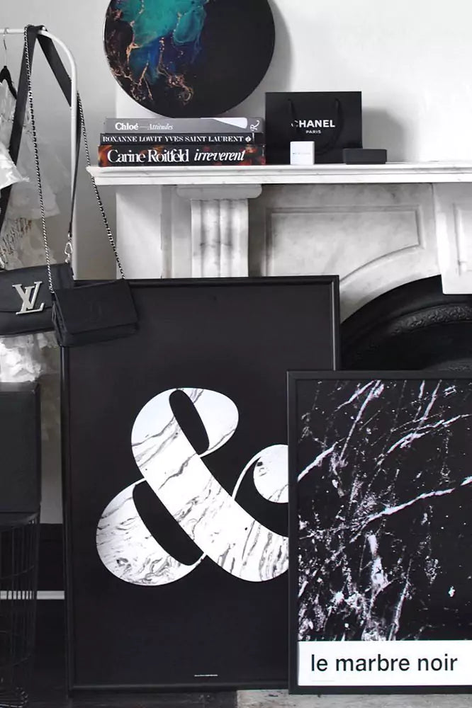 Ampersand Marble (Noir)